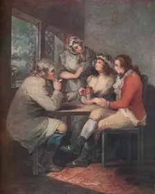 The Soldier's Return c18th century (1909). Artist: Graham