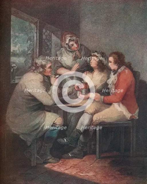 'The Soldier's Return', c18th century (1909). Artist: Graham.