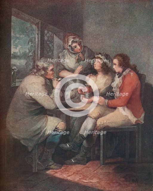 'The Soldier's Return', c18th century (1909). Artist: Graham.
