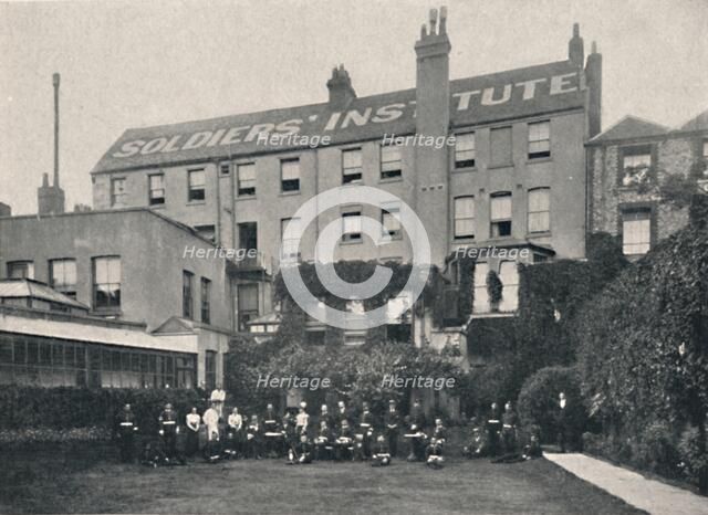 'The Soldiers' Institute, Portsmouth', 1904. Artist: Symonds & Co.