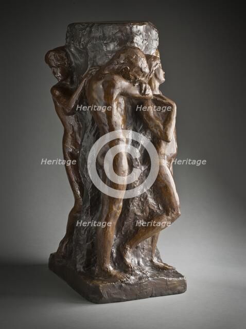 The Solitude of the Soul (image 2 of 3), Modeled 1901/cast 1994. Creator: Lorado Taft.