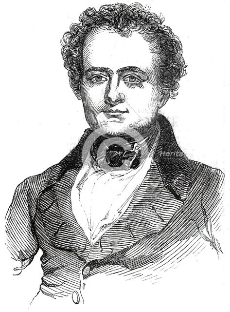 The Solicitor-General, Mr. Fitzroy Kelly, M.P., 1845. Creator: Unknown.