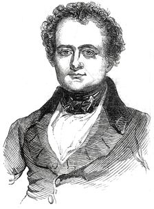 The Solicitor-General, Mr. Fitzroy Kelly, M.P., 1845. Creator: Unknown