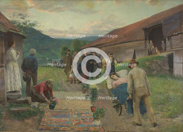 The Son of Man, 1891. Creator: Christian Skredsvig.