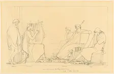 The Song of Demodocus, n.d. Creator: John Flaxman