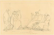 The Song of Demodocus, n.d. Creator: John Flaxman