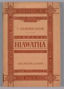 The Song of Hiawatha Op.30, 1900. Creator: Novello & Company