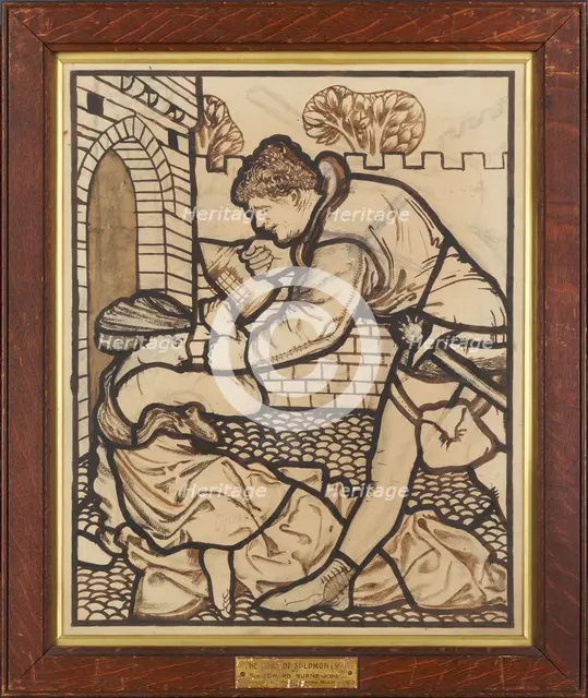 The Song of Solomon - 'The Watchman that went about the City', 1862-3. Creator: Sir Edward Coley Burne-Jones.