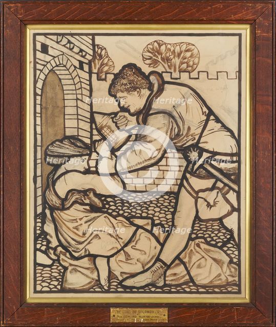 The Song of Solomon - 'The Watchman that went about the City', 1862-3. Creator: Sir Edward Coley Burne-Jones.