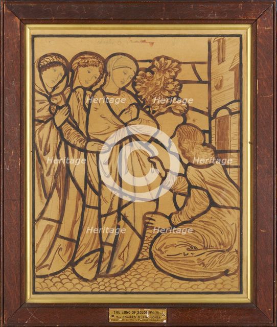 The Song of Solomon - 'Whither is thy Beloved gone, O thou fairest among Women', 1862-3. Creator: Sir Edward Coley Burne-Jones.