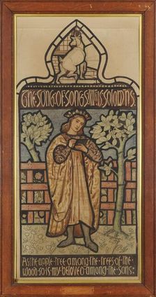 The Song of Solomon - As the Apple Tree among the Trees of the wood 1862-3. Creator: Sir Edward Coley Burne-Jones
