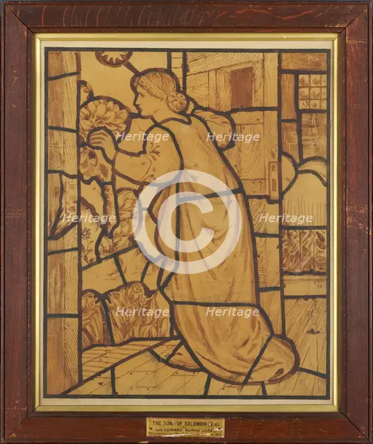The Song of Solomon - I opened to my Beloved, 1862-3. Creator: Sir Edward Coley Burne-Jones.