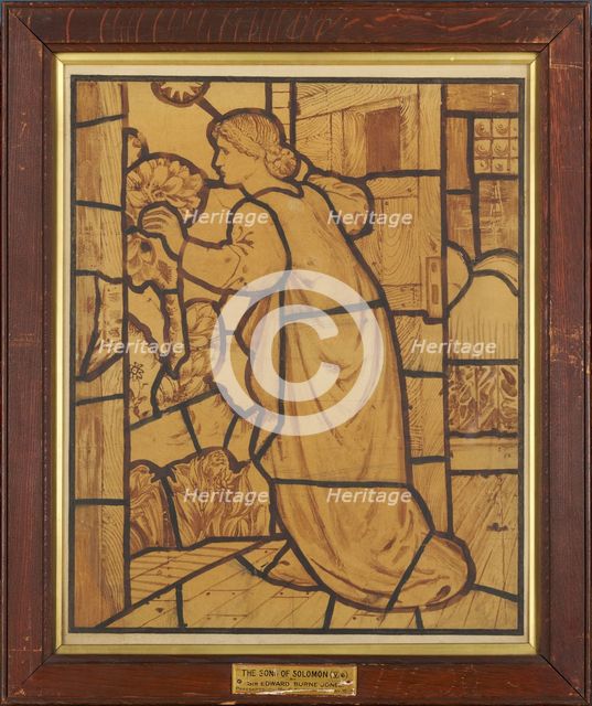 The Song of Solomon - I opened to my Beloved, 1862-3. Creator: Sir Edward Coley Burne-Jones.