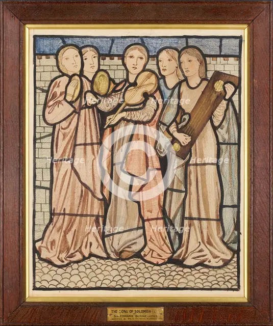 The Song of Solomon - I Charge You, O Daughters of Jerusalem, 1862-3. Creator: Sir Edward Coley Burne-Jones.