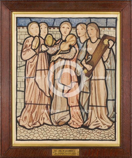 The Song of Solomon - I Charge You, O Daughters of Jerusalem, 1862-3. Creator: Sir Edward Coley Burne-Jones.
