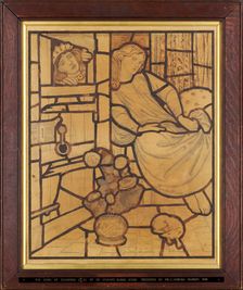 The Song of Solomon - I Sleep, but my Heart waketh 1862. Creator: Sir Edward Coley Burne-Jones
