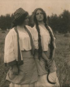The song of the meadowlark , c1900. Creator: Mathilde Weil