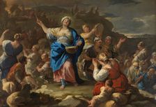 The Song of the Prophetess Miriam, c1687. Creator: Luca Giordano
