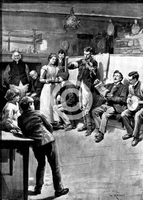 "The Song That Reached My Heart", 1895. Creator: George Meisenbach.