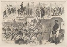 The Songs of War, published 1861. Creator: Winslow Homer