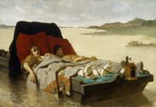 The sons of Clovis II, 1880. Artist: Luminais, Évariste Vital (1822-1896)