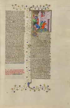 The Sons of Artaxerxes, King of the Persians, Killed for Conspiring Against Their..., about 1413-15. Creators: Boucicaut Master, Workshop of the Boucicaut Master