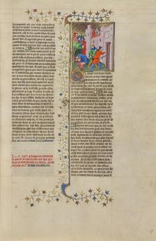 The Sons of Artaxerxes, King of the Persians, Killed for Conspiring Against Their..., about 1413-15. Creators: Boucicaut Master, Workshop of the Boucicaut Master