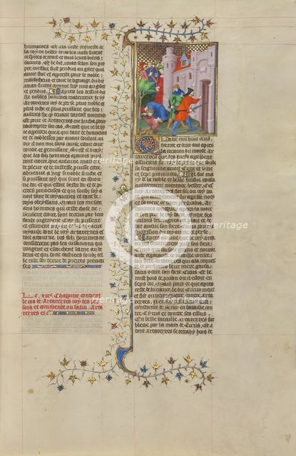 The Sons of Artaxerxes, King of the Persians, Killed for Conspiring Against Their..., about 1413-15. Creators: Boucicaut Master, Workshop of the Boucicaut Master.