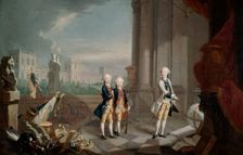 The Sons of Frederick II of Hesse-Kassel Landgrave (1770-1829?). Artist: Johann Heinrich Wilhelm Tischbein