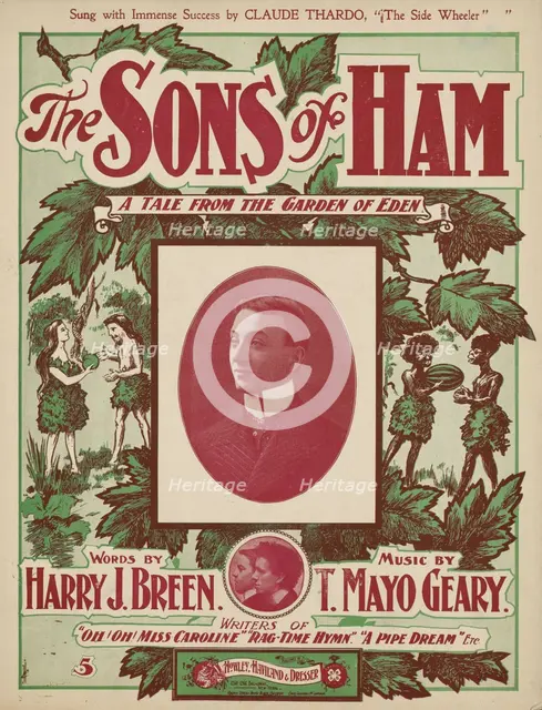'The sons of Ham', 1901. Creator: Unknown.