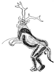 The Sorcerer, Medicine Man, or Shaman. Creator: Unknown
