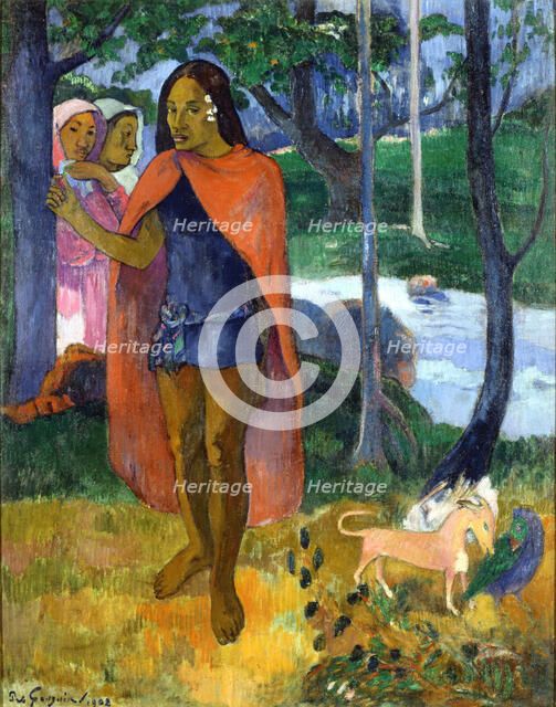 The Sorcerer of Hiva Oa. Artist: Gauguin, Paul Eugéne Henri (1848-1903)