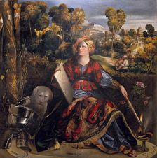 The sorceress Melissa. Artist: Dossi, Dosso (ca. 1486-1542)