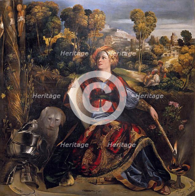 The sorceress Melissa. Artist: Dossi, Dosso (ca. 1486-1542)