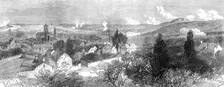 The sortie from Paris, Jan. 19: view from the Prussian left, at Louveciennes, 1871. Creator: Unknown