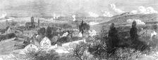 The sortie from Paris, Jan. 19: view from the Prussian left, at Louveciennes, 1871. Creator: Unknown