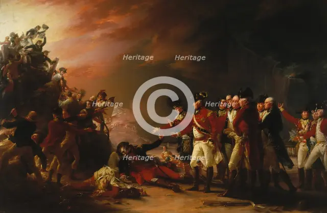 The Sortie Made by the Garrison of Gibraltar, 1789. Creator: John Trumbull.