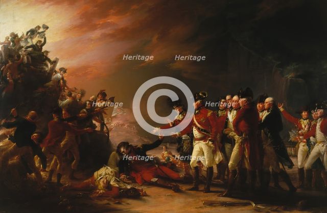 The Sortie Made by the Garrison of Gibraltar, 1789. Creator: John Trumbull.