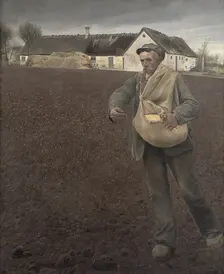 The Sower, 1910. Creator: Laurits Andersen Ring