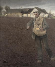 The Sower, 1910. Creator: Laurits Andersen Ring