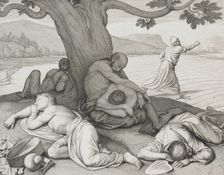 The Sower, 19th century. Creator: Franz Kellerhoven