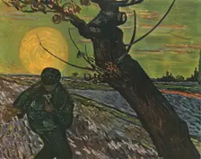 The Sower October 1888, (1947). Creator: Vincent van Gogh
