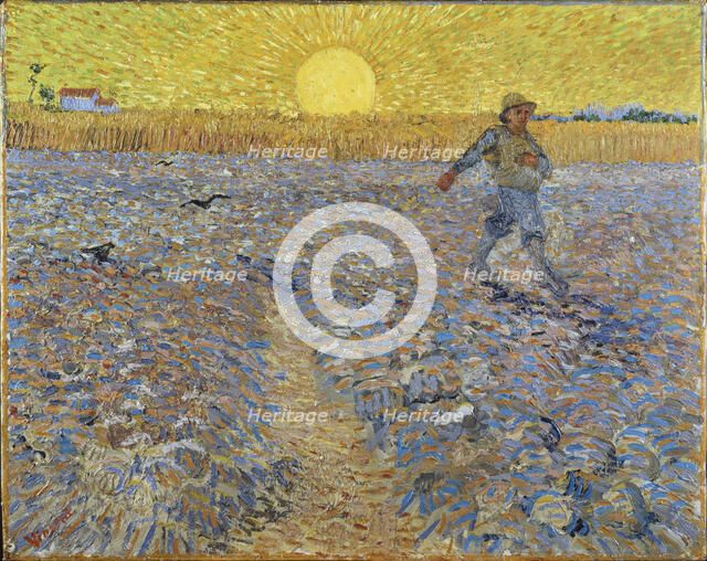 The sower. Artist: Gogh, Vincent, van (1853-1890)