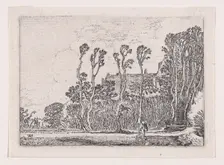 The Sower, from Verscheyden Landtschapjes (Various Little Landscapes), Plate 5, ca. 1616. Creator: Willem Pietersz. Buytewech