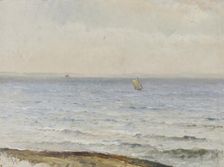 The Sound. Motif from Ven, 1892. Creator: Gustaf Rydberg