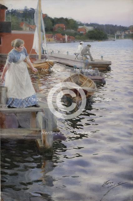 The Sound of Waves, 1887.