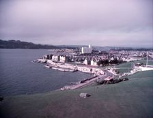 The Sound and the Hoe, Plymouth, Devon, c1955. Creator: Arthur Charles Kirby Ware