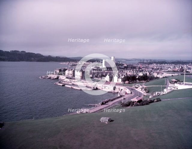 The Sound and the Hoe, Plymouth, Devon, c1955.  Creator: Arthur Charles Kirby Ware.