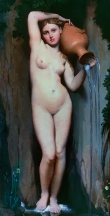 The Source 1856. Artist: Jean-Auguste-Dominique Ingres