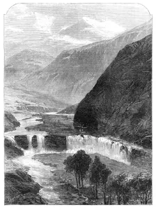 The Source of the Jordan, 1869. Creator: W Palmer